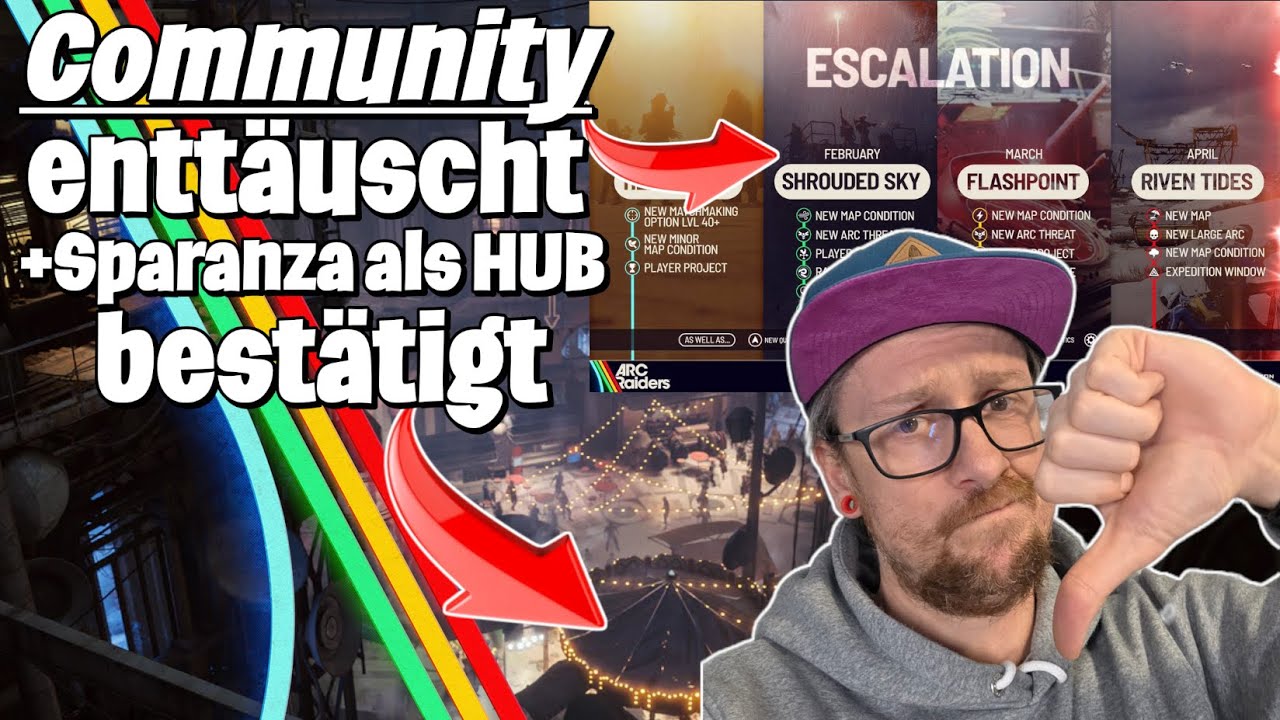 Roadmap ist entt&auml;uschend & Speranza HUB 100% best&auml;tigt ARC Raiders