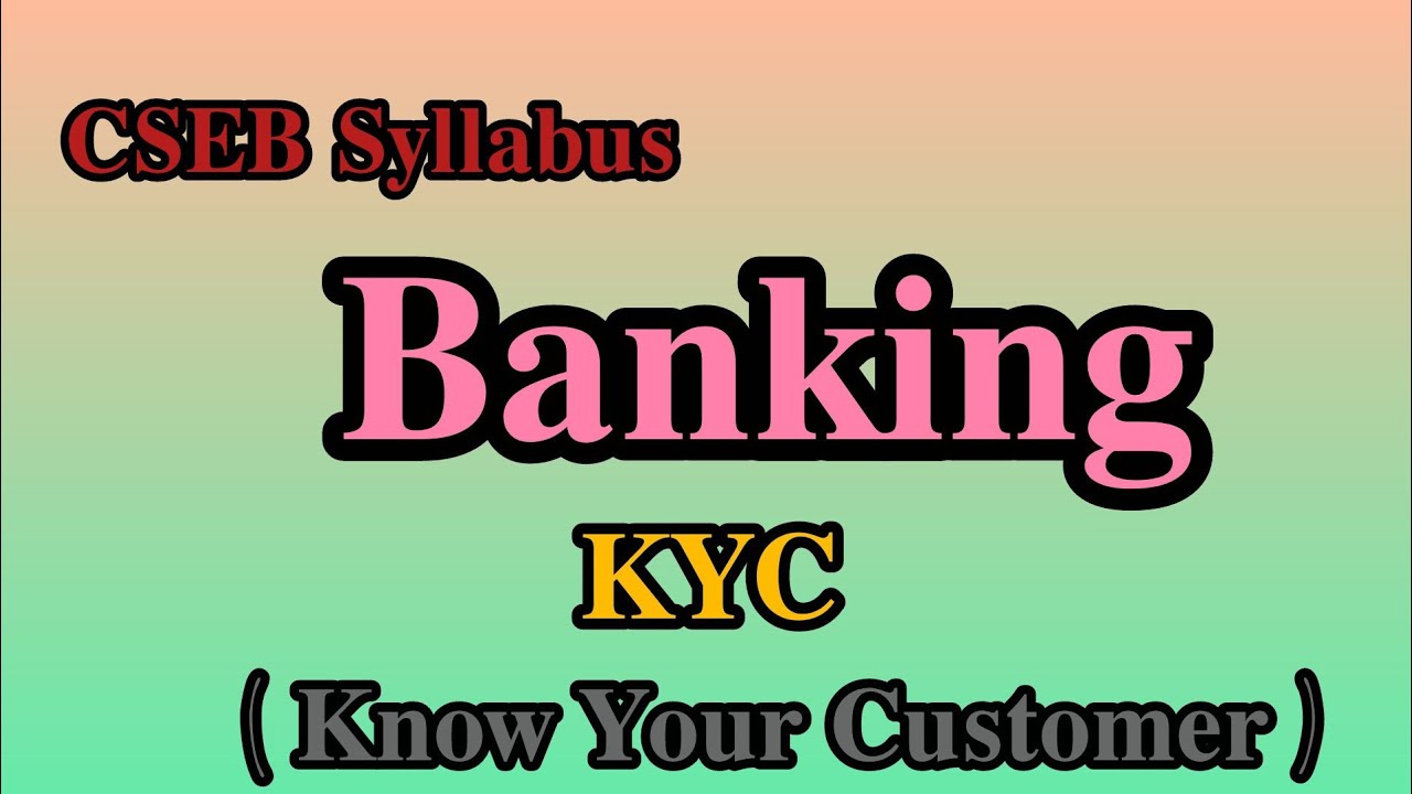 𝐊𝐘𝐂 -  𝐊𝐧𝐨𝐰 𝐘𝐨𝐮𝐫 𝐂𝐮𝐬𝐭𝐨𝐦𝐞𝐫 #cseb #csebexam #cooperativeexams #bankingawareness #banking 
