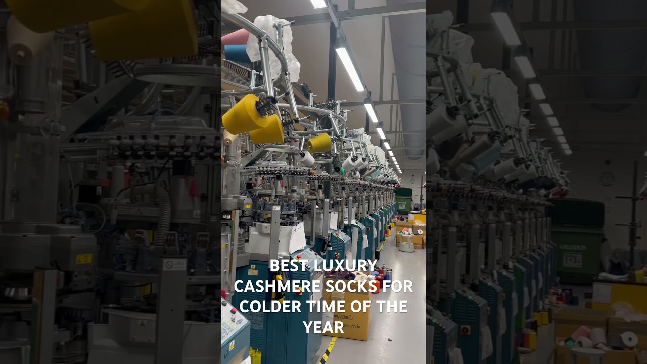 Luxury cashmere socks