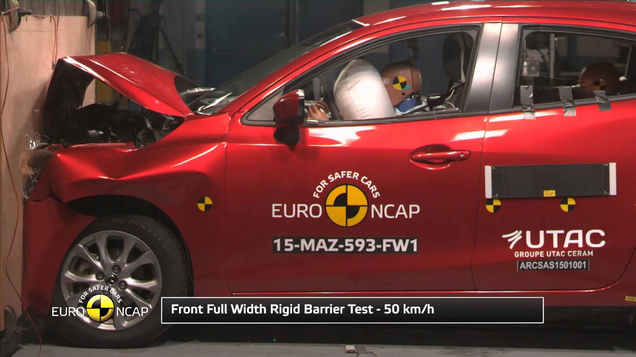Euro NCAP Crash Test of Mazda 2 2015