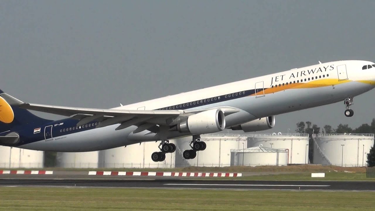 Jet Airways Airbus A330-302 @ BRU