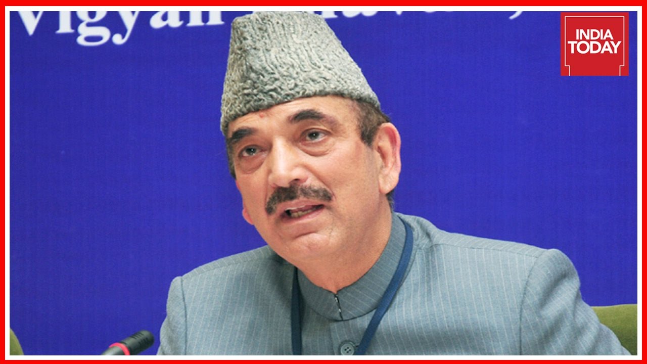 Ghulam Nabi Azad Reacts To Hurriyat Truth Tapes On India Today