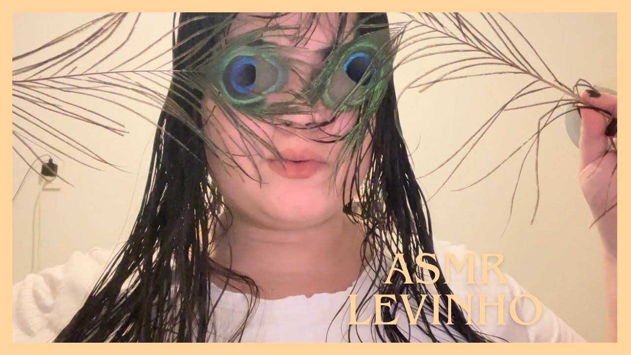 ASMR 🦚 você vai cair no sono com essas 🪶 