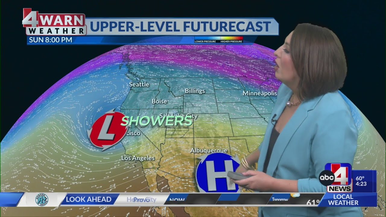 Warm Friday ahead of weekend showers