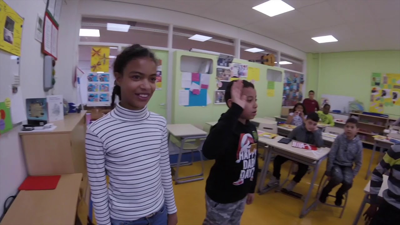 DSS 'Bezoek uit de toekomst' - groep 6/7 St. Willibrordusschool Schiedam