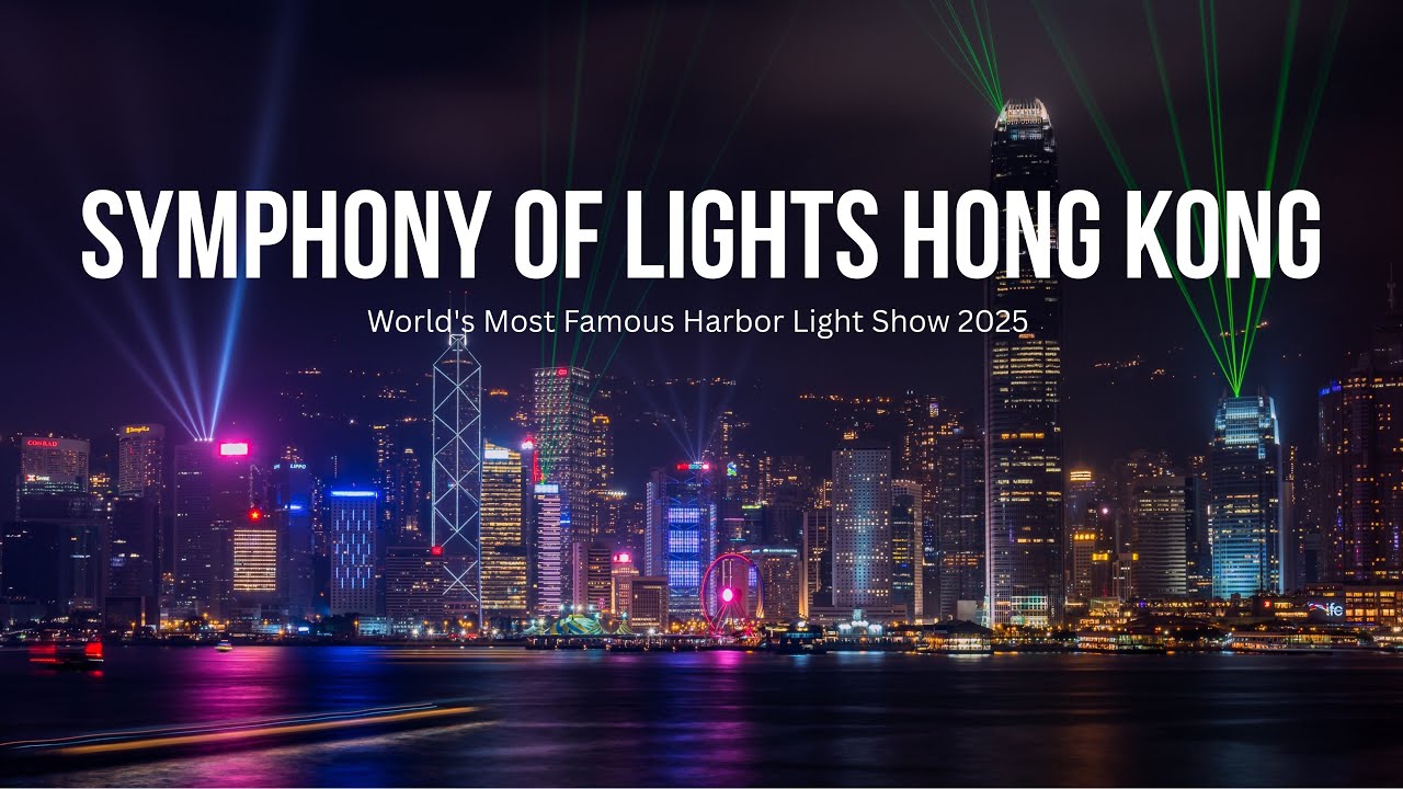 Symphony of Lights Hong Kong | World's Most Famous Harbour Light&nbsp;Show&nbsp;2025&nbsp;💍💗✨