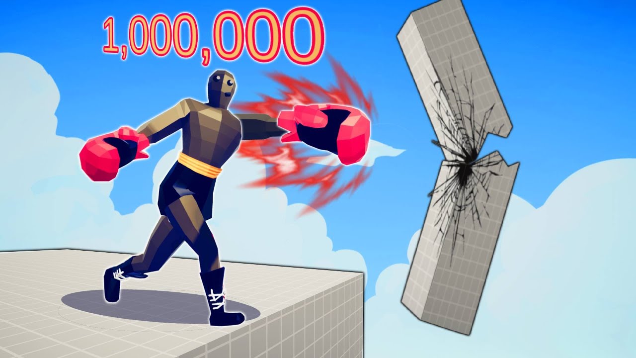 МАЙК ТАЙСОН — ОДИН УДАР, УБИВАЮЩИЙ ВСЕХ БОЙЦОВ | ВКЛАДКИ — Totally Accurate Battle Simulator