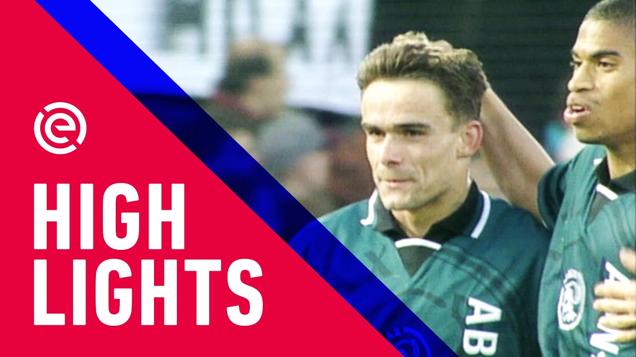 AJAX OVERKLAST FEYENOORD IN DE KUIP 😵 | Feyenoord - Ajax (18-05-1995) | Highlights