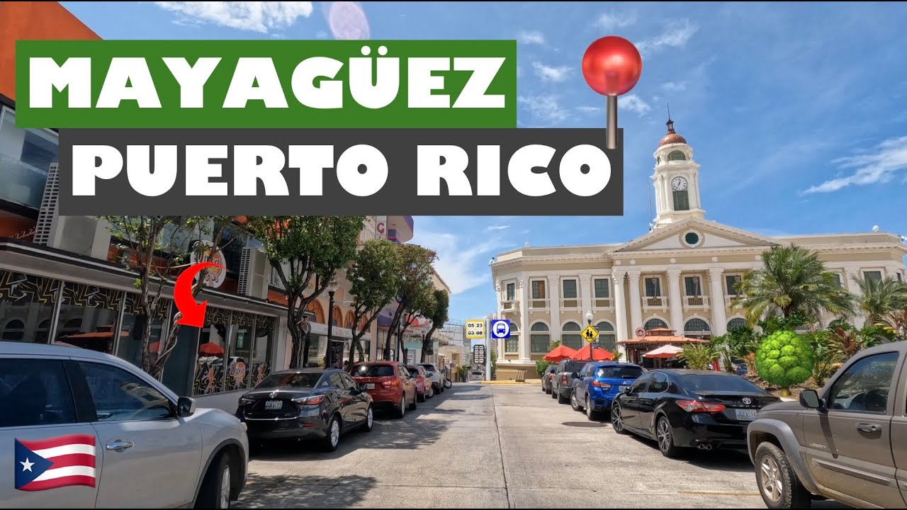☀️🚙Driving around Mayagüez Puerto Rico 4K🇵🇷