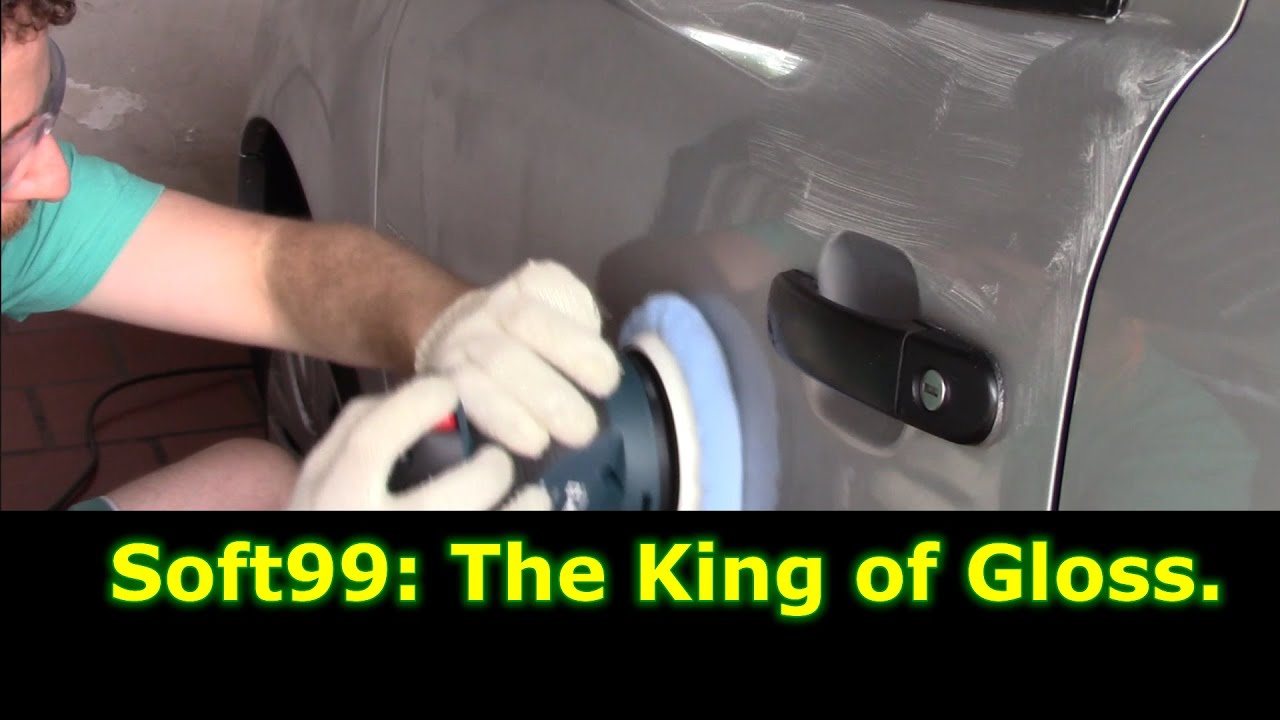 Soft99 King of Gloss: Polimento manual, Aplicação, Remoção, Roto Orbital + BONUS!