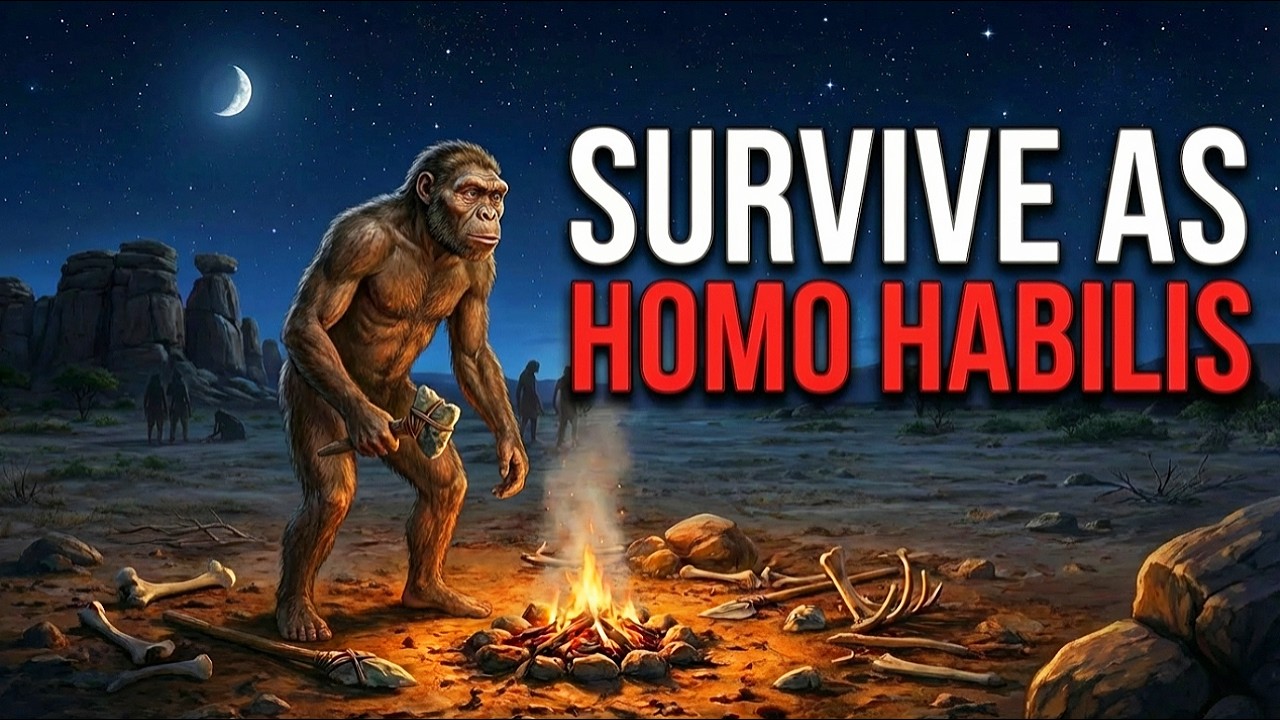 Why You Wouldn't Survive a Day as Homo Habilis | History For Sleep