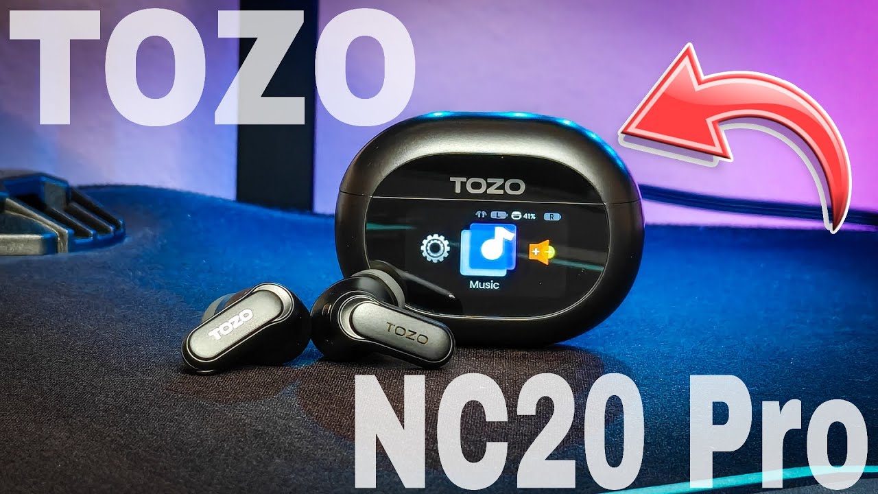Беспроводные наушники TOZO NC20 Pro ANC меня УДИВИЛИ!!!