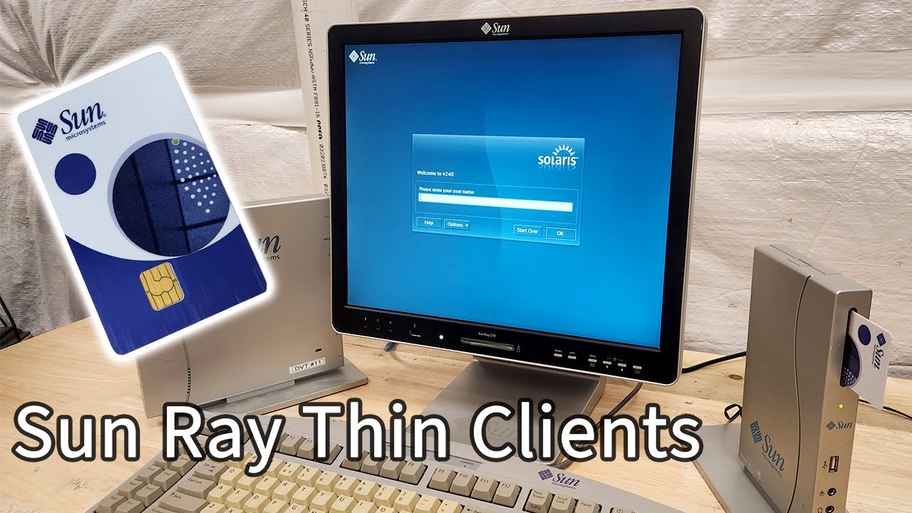 Setting up Sun Ray Thin Clients