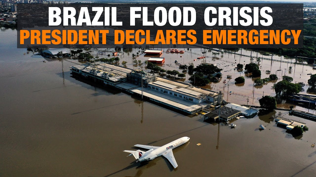 Brazil Flood Crisis: Porto Alegre Submerged, President Declares Emergency | News9