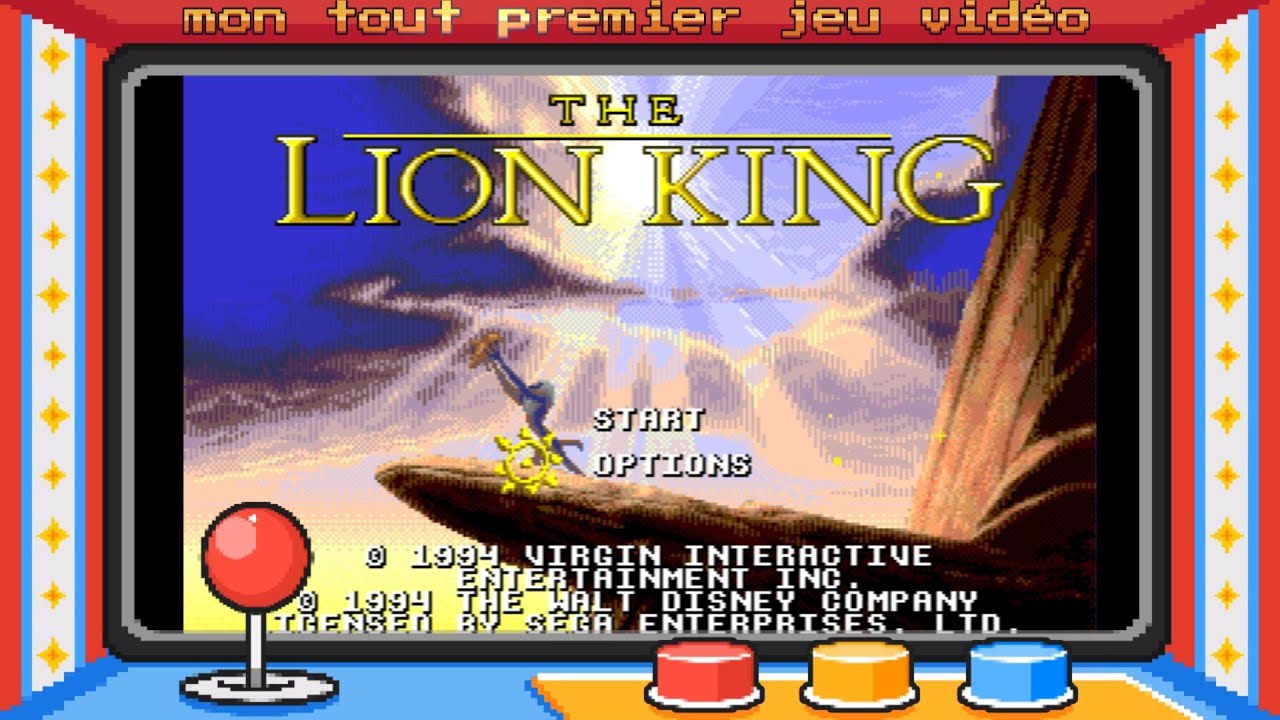 Le roi Lion mon tout premier jeu vidéo #1