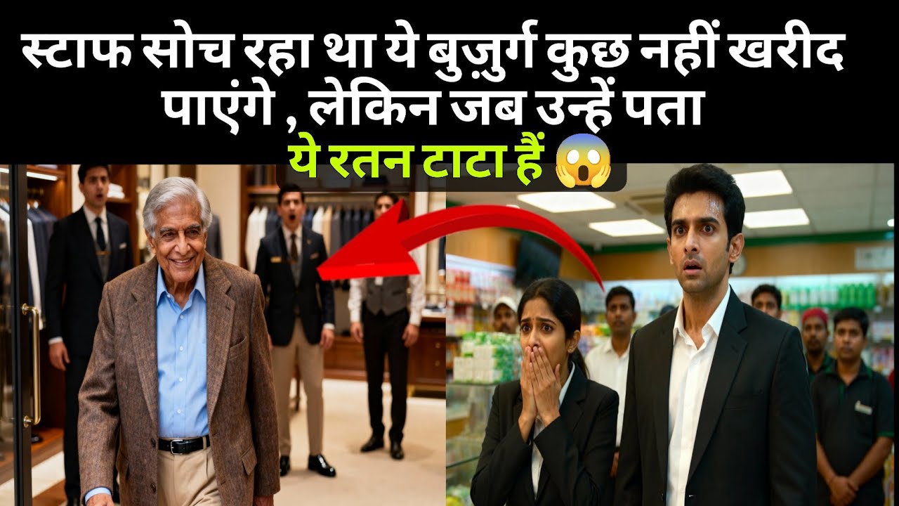 जब स्टाफ को पता चला... ये रतन टाटा हैं /When the Staff Realized... It Was Ratan Tata!😱
