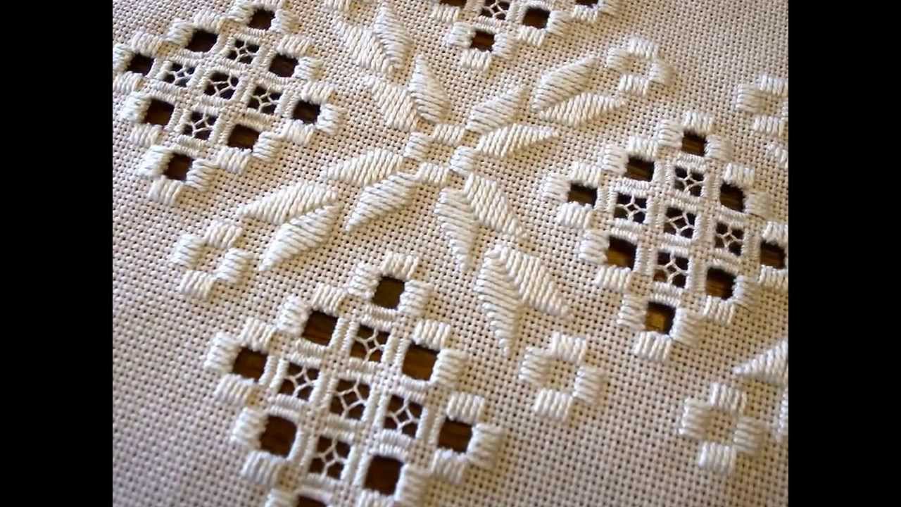 ハーダンガー刺繍の楽しみ　My Hardanger embroidery のコピー