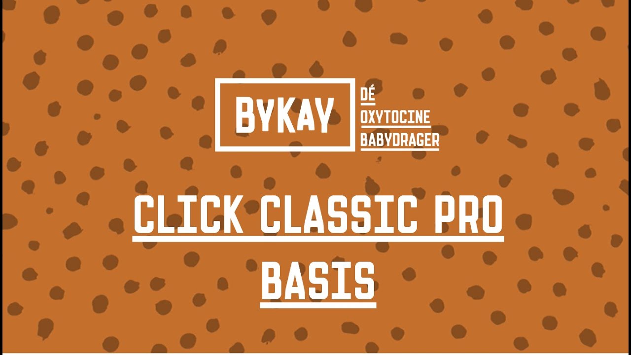 Click Classic PRO, basis instructies