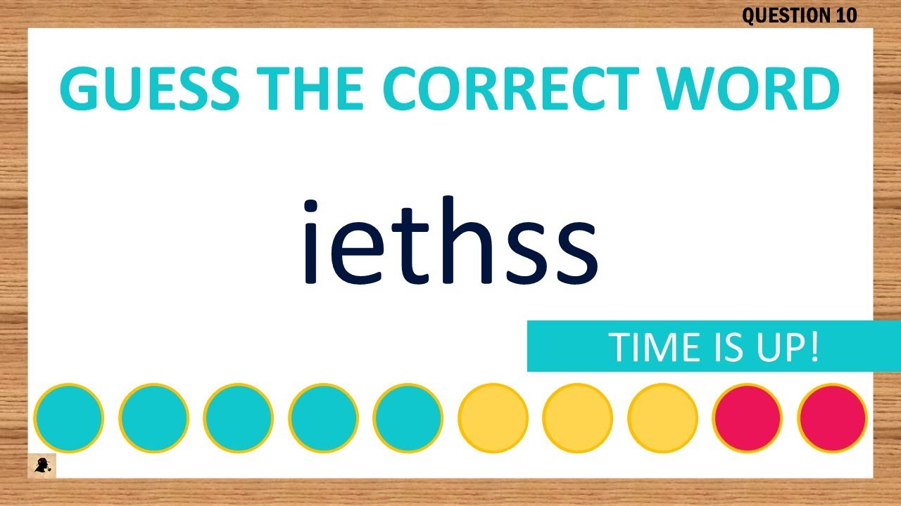 [Scrambled Word Game] Can You Unscramble These Words? 6 Letters