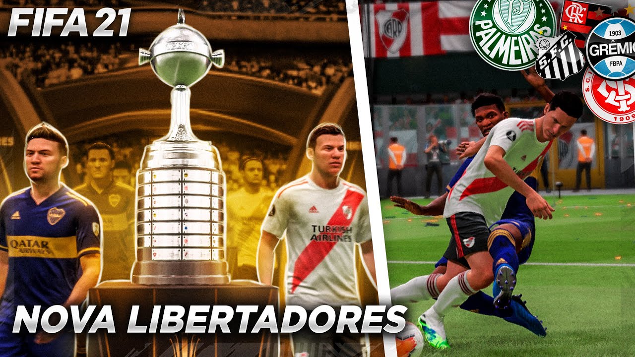 COMO ESTÁ A NOVA LIBERTADORES DO FIFA 21?? CONFERINDO TUDO!!