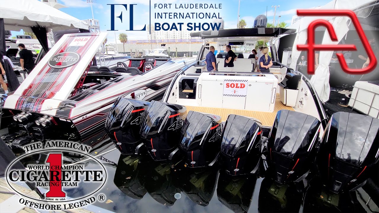 Cigarette Racing Team Returns to Fort Lauderdale!