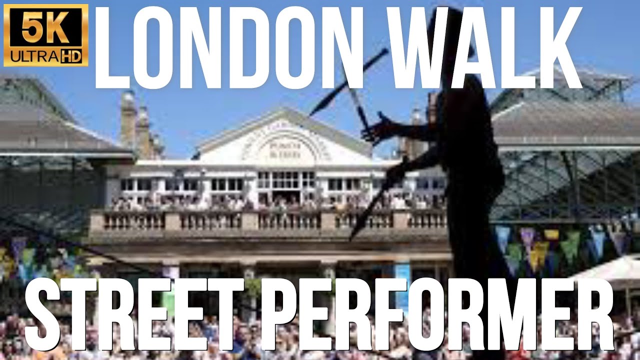【5.3K】 LONDON'S AMAZING STREET PERFORMERS 17 DEC. 2022