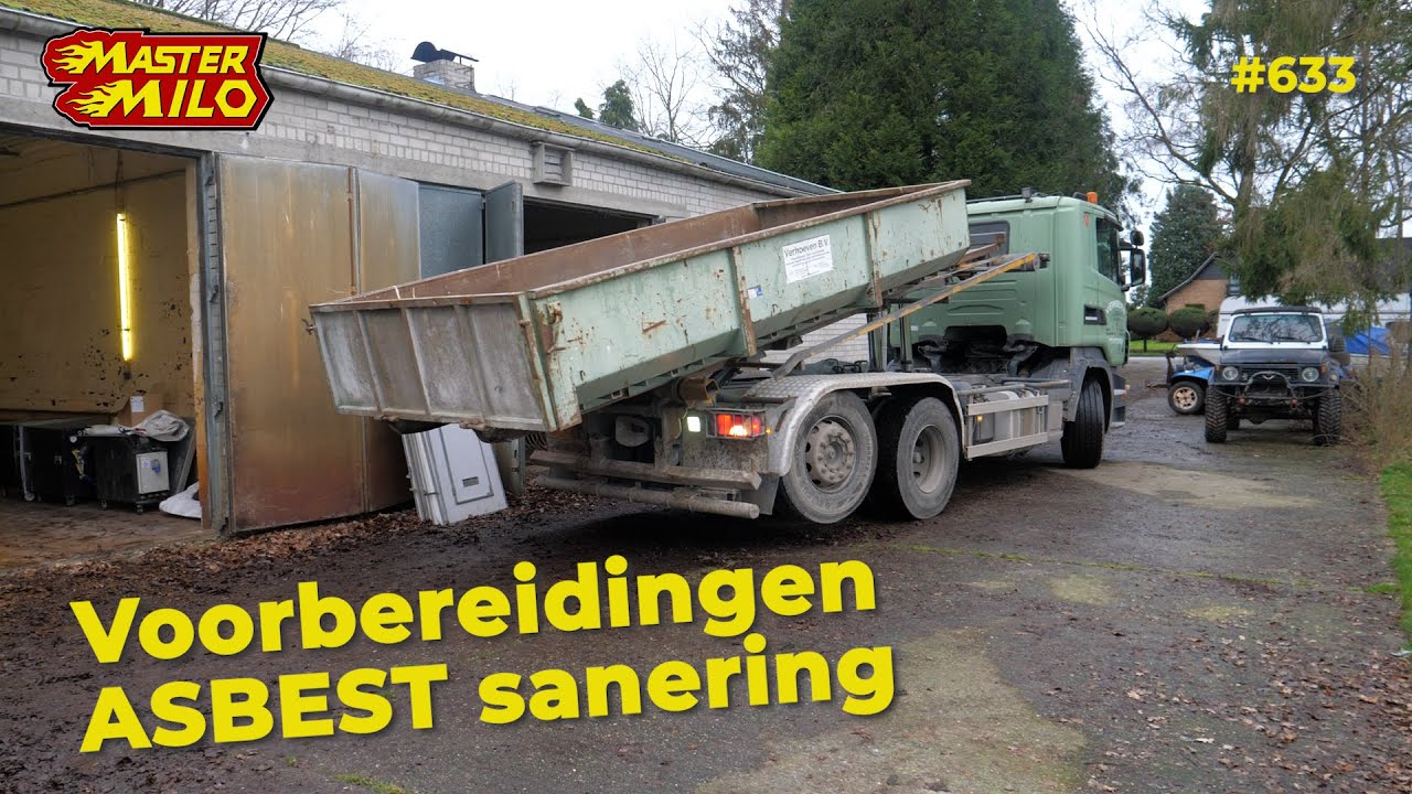 Voorbereiding asbest sanering #633