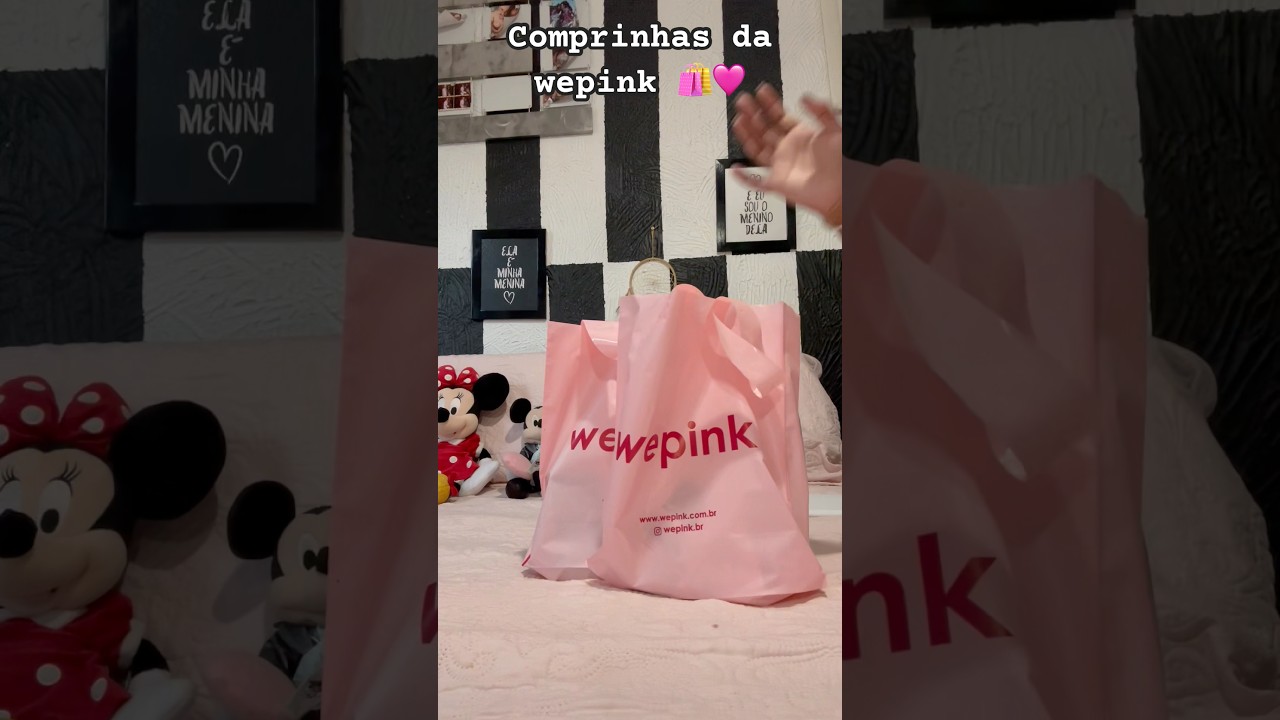 Comprinhas da wepink #wepink #virginiafonseca #produtosdebeleza #cosmeticos