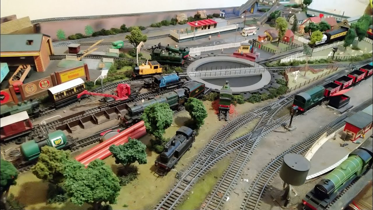 My Model Railway OO gauge, 45 years old.