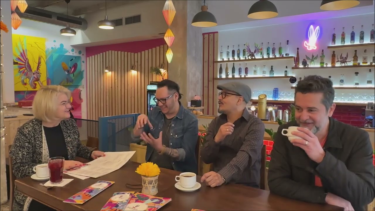 Entrevista a Los Alebrijes (Sergio, Miguel y Esteban Amaya) 🌮. CAFÉ CON LA EMBAJADA EP. 4
