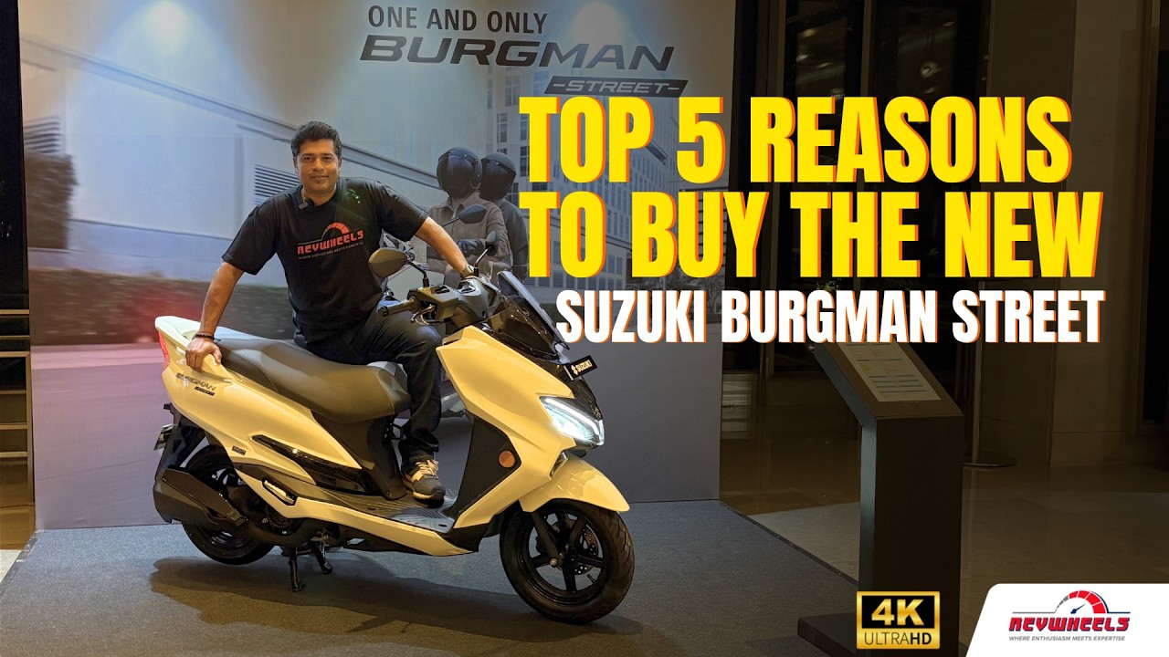Suzuki Burgman Street 2026 &mdash; 5 вещей, которые вы ОБЯЗАТЕЛЬНО должны знать перед покупкой! | RevWh...