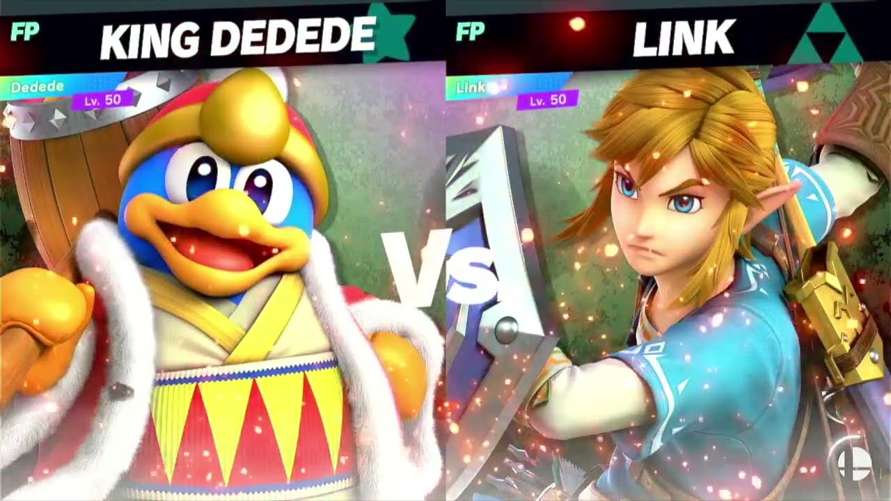 Super Smash Bros Ultimate Amiibo Fights 3pm Poll Dedede vs Link