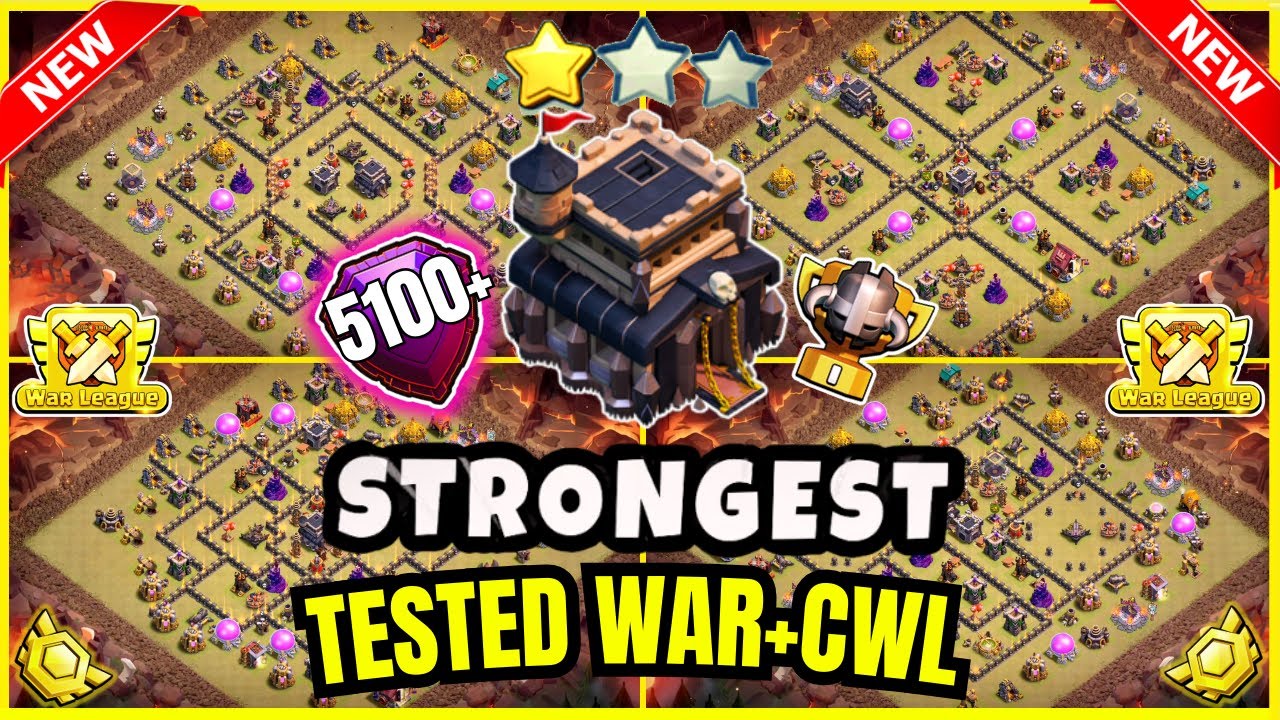 🏆 TOP 50 WORLD BEST TH9 War Base With Link | Th9 Legend Base With Link | Th9 Pushing Base | 2025