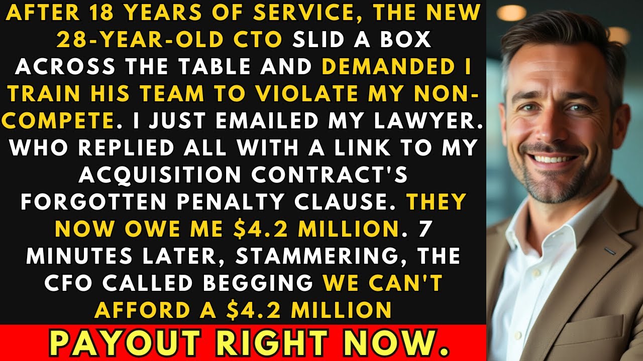 CTO Tried To Fire Me &mdash; But I Had A $4.2M Contract Clause | Corporate Revenge