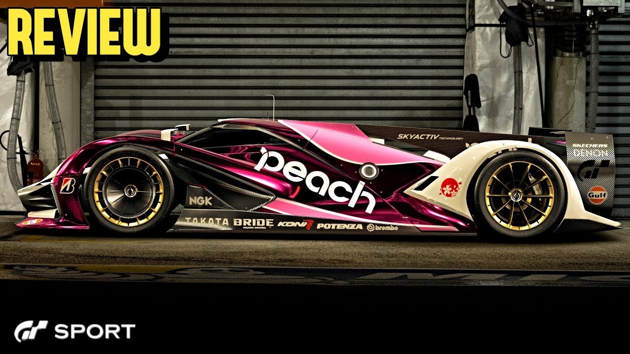 GT SPORT - Mazda LM55 Vision GT (GrX) REVIEW