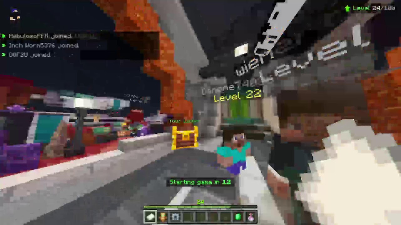 Live Playing BedWars on the Hive