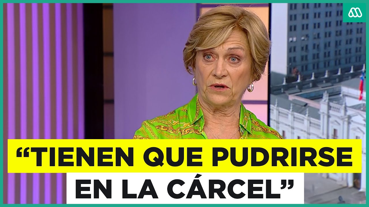 Evelyn Matthei entregó categórico análisis por caso Vivanco: "Tienen que pudrirse en la cárcel"