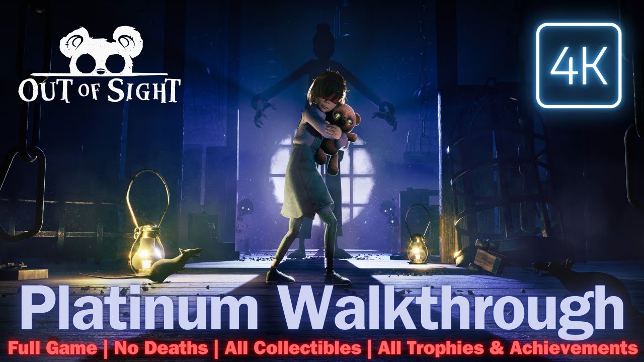 OUT OF SIGHT 100% Walkthrough Full Game I All Collectibles, Achievements & More