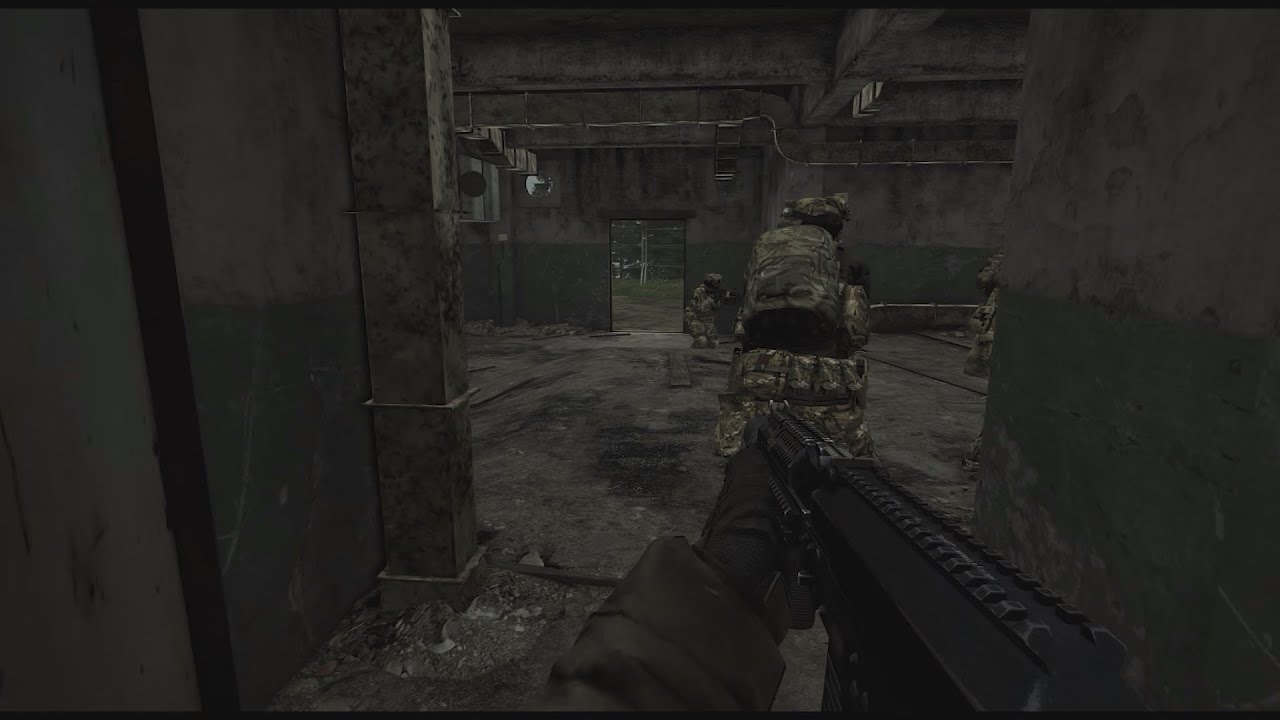Arma 3 - Clearing Building In Mercenary Vehicle Depot