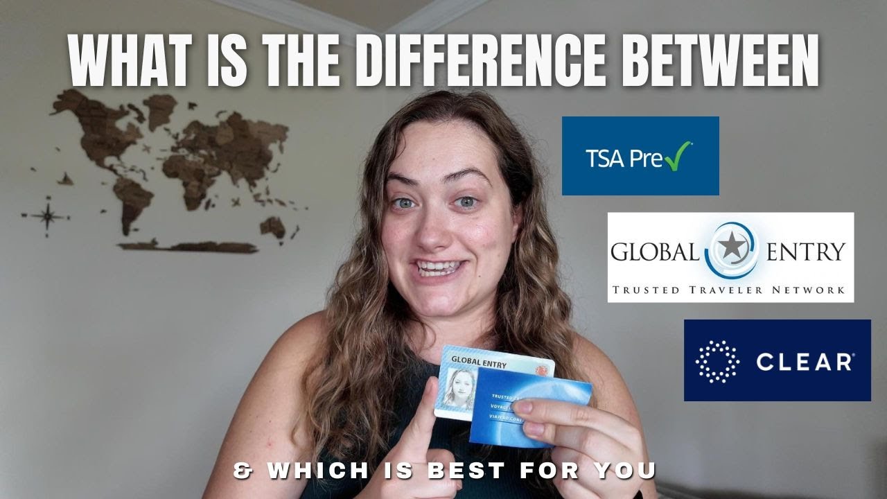 What Is The Difference Between TSA PreCheck, Global Entry, and Clear Plus
