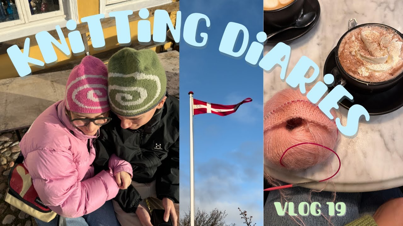 Knitting Diaries Vol. 19: Neujahr in Dänemark, Wohnungsupdates und DIYs, Live im BR und viele WIPs