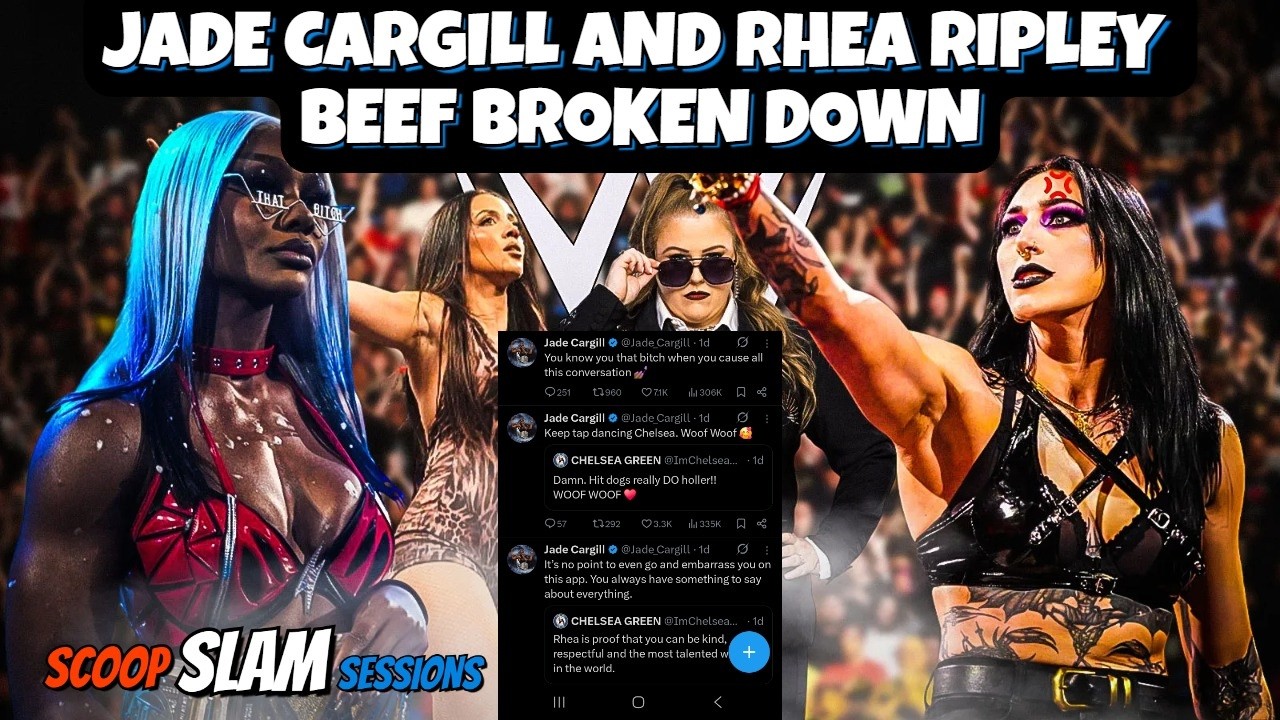 Jade Cargill and Rhea Ripley beef broken down