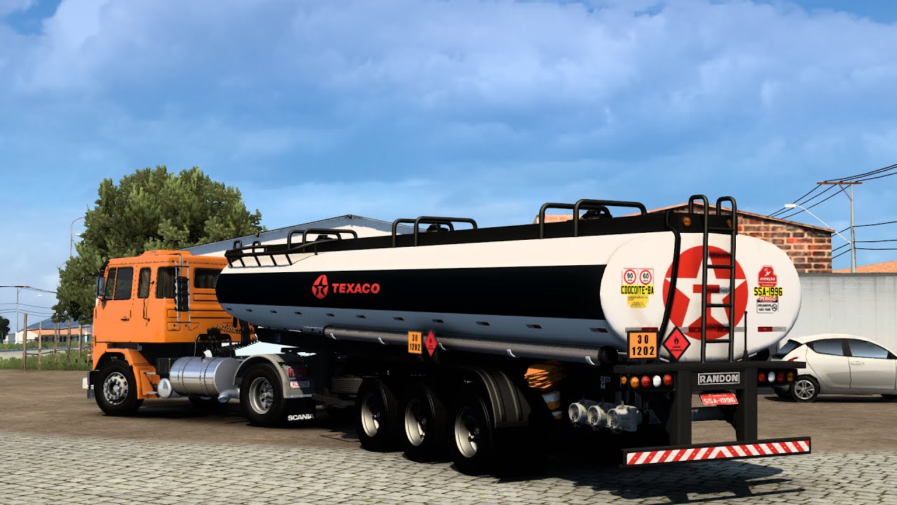 Demonstração Carreta Tanque Randon 1996 ETS2! MOD A VENDA.