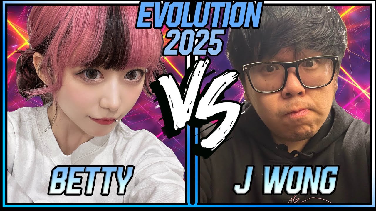 EVO 2025 EXHIBITION  ▰ BETTY ( JURI ) VS JUSTIN WONG ( CAMMY )