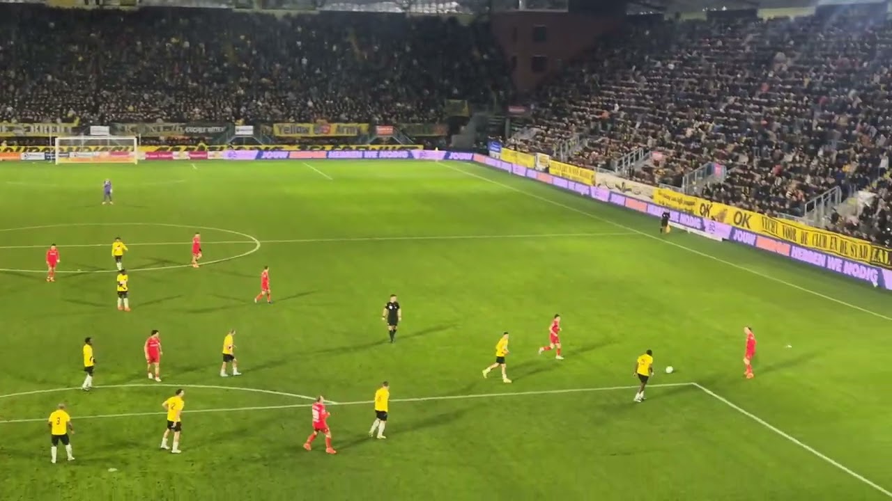 Samenvatting nac breda tegen twente gezien vanaf de tribune #nacbreda  #nactwe #eredivisie 