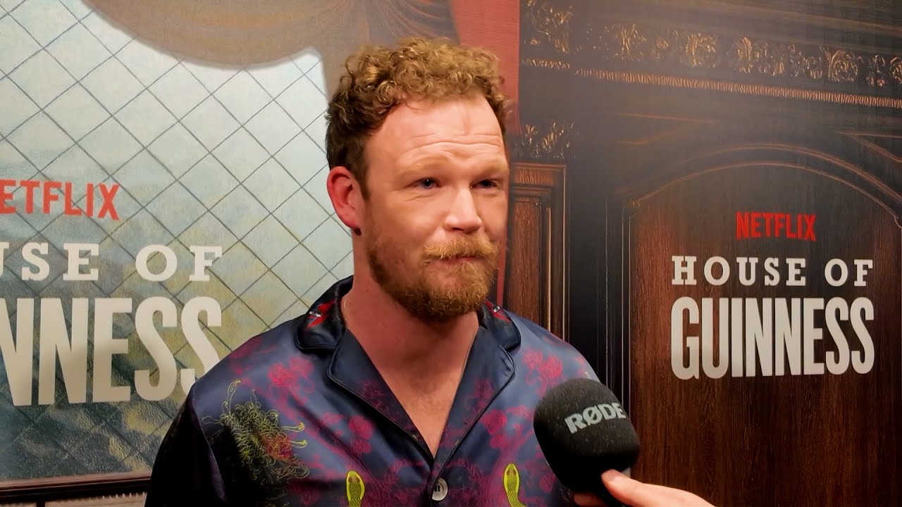 House of Guinness: Seamus O'Hara speaking at the Dublin premiere