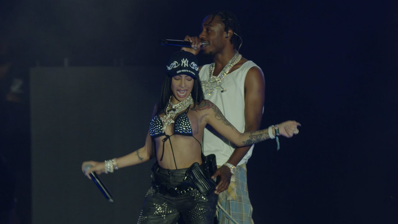 Lil TJay and Yailin La M&aacute;s Viral Step Up @ Rolling Loud Miami '24