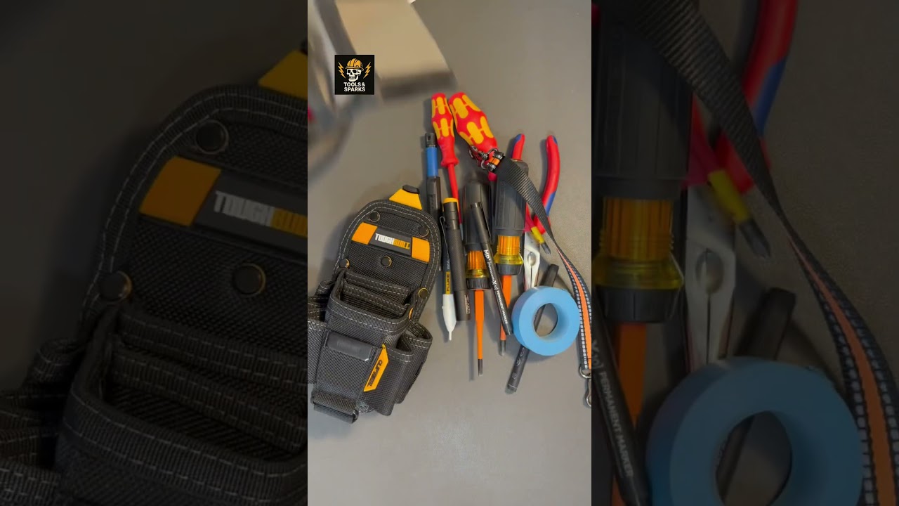 Switching to a ToughBuilt Tool Belt – Electrician Setup @ToughBuilt