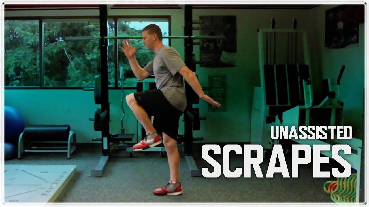Unassisted Scrapes | Leg Cycle Exercise | Sprint Training
