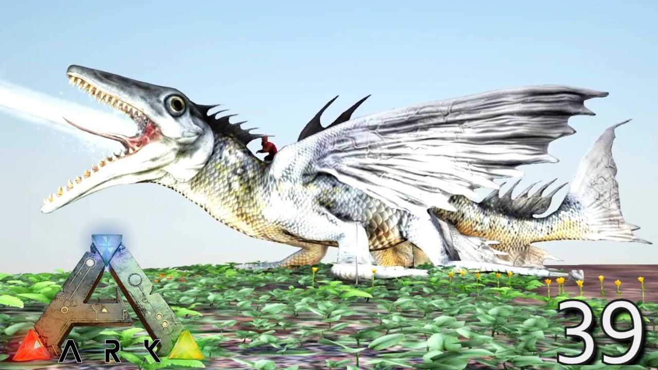 DRAGON FISH SEA MONSTER IKUCHI !!! ARK: SURVIVAL EVOLVED GENOMES MEGA MONSTER MODDED E39